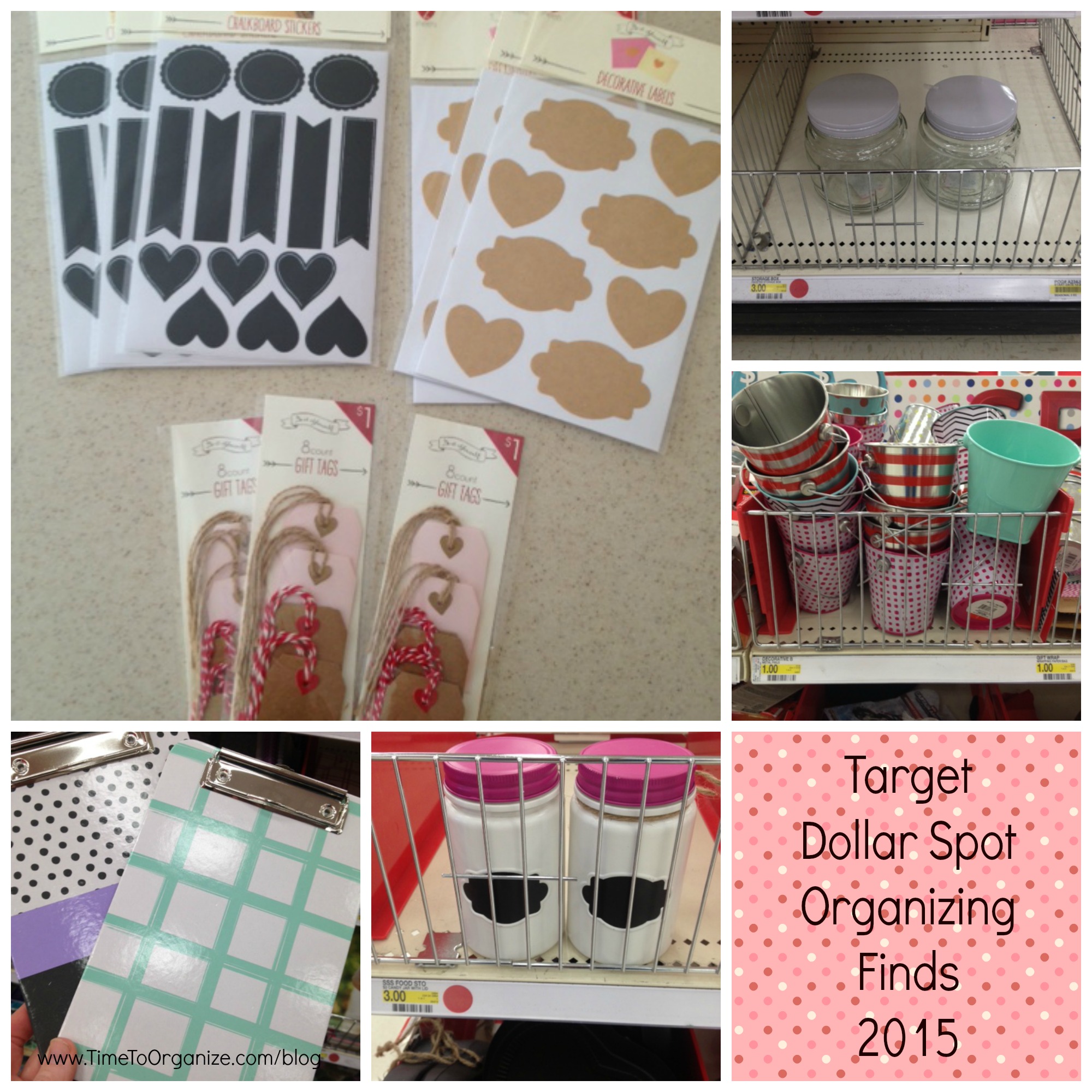 Target Dollar Spot Gets Us Organized For Less Time To Organize